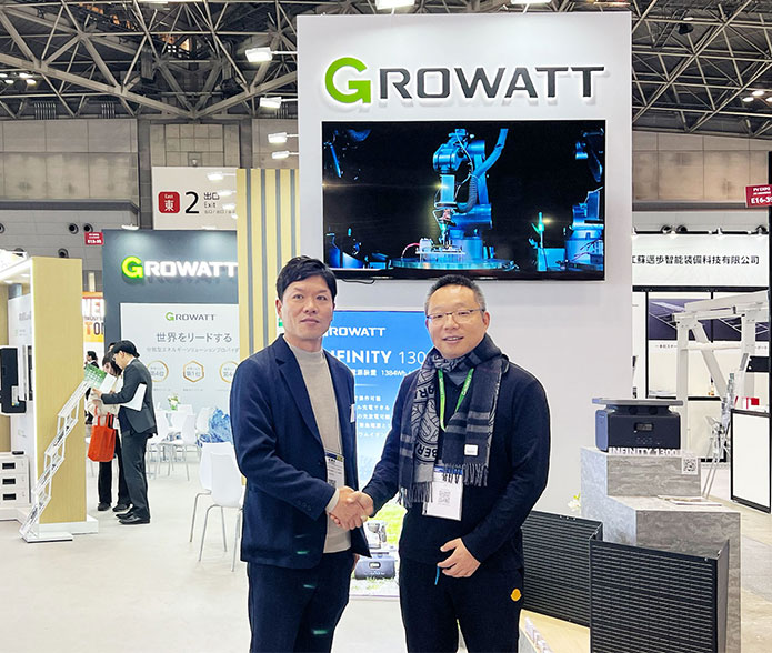 Growatt Delivers Tailored Solutions For Japan’s Energy Requirements at Smart Energy Week 2024